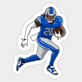 Gibbs the run Sticker